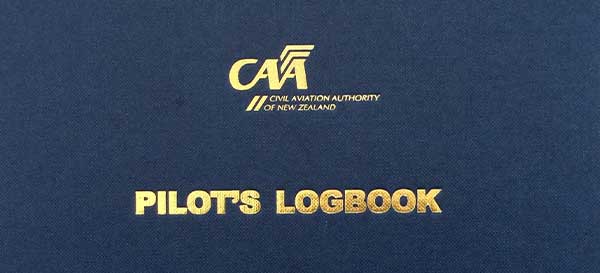 pilot logbook pages